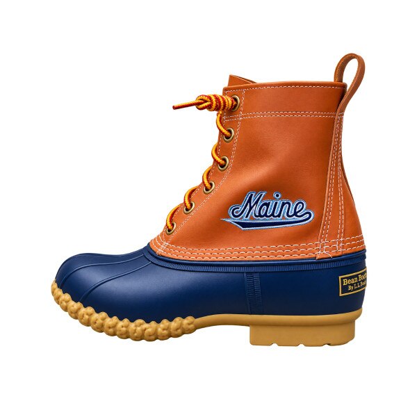 L.L.Bean Men's Bean Boots, 8" Maine Script